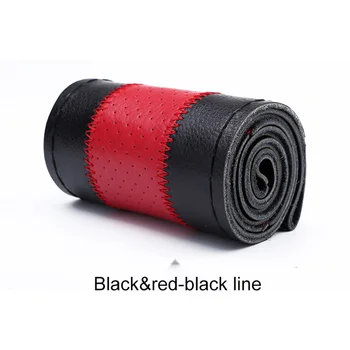 Braid Leather Car Steering Wheel Cover Anti slip Universal Auto Steering- wheel With Needle And Thread Car Accessories Interior
Braid Leather Car Steering Wheel Cover Anti slip Universal Auto Steering- wheel With Needle And Thread Car Accessories Interior