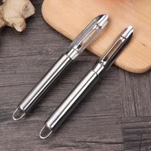 Stainless Steel Round Handle Fruit Peeling Knife, Fish Scale Planer 3-in-1 Melon Planer Household Tool cooking kitchen
Stainless Steel Round Handle Fruit Peeling Knife, Fish Scale Planer 3-in-1 Melon Planer Household Tool cooking kitchen