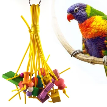 4 Pcs Parrot Swing Climbing Bite Pull String Desktop Stand Playground Training 
4 Pcs Parrot Swing Climbing Bite Pull String Desktop Stand Playground Training