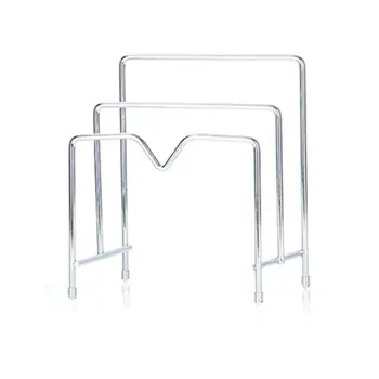 Multi-layer Kitchen Shelf Pot Lid Rack Organizer Stand For Lids Pan & Cutting Board Holder Storage Stainless Steel Dish Rack
Multi-layer Kitchen Shelf Pot Lid Rack Organizer Stand For Lids Pan & Cutting Board Holder Storage Stainless Steel Dish Rack