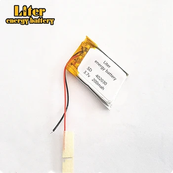 Lot 10 pcs JST PH 2.0mm 2p 402030 3.7V 200mAh LiPo Lithium Polymer Rechargeable Battery with For Mp3 Camera bluetooth GPS
Lot 10 pcs JST PH 2.0mm 2p 402030 3.7V 200mAh LiPo Lithium Polymer Rechargeable Battery with For Mp3 Camera bluetooth GPS