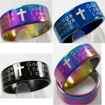 Bulk lots 500pcs Mix lot LORD'S PRAYER RINGS and SERENITY PRAYER RINGS 3 Color Mix Wholesale Jewelry
Bulk lots 500pcs Mix lot LORD'S PRAYER RINGS and SERENITY PRAYER RINGS 3 Color Mix Wholesale Jewelry