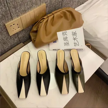 MIULAMIULA Brand Designers 2020 New Fashion Luxury Striped Square Toe Kitten Heels Lady Leather Pumps Loafers Mules Flip Flops
MIULAMIULA Brand Designers 2020 New Fashion Luxury Striped Square Toe Kitten Heels Lady Leather Pumps Loafers Mules Flip Flops
