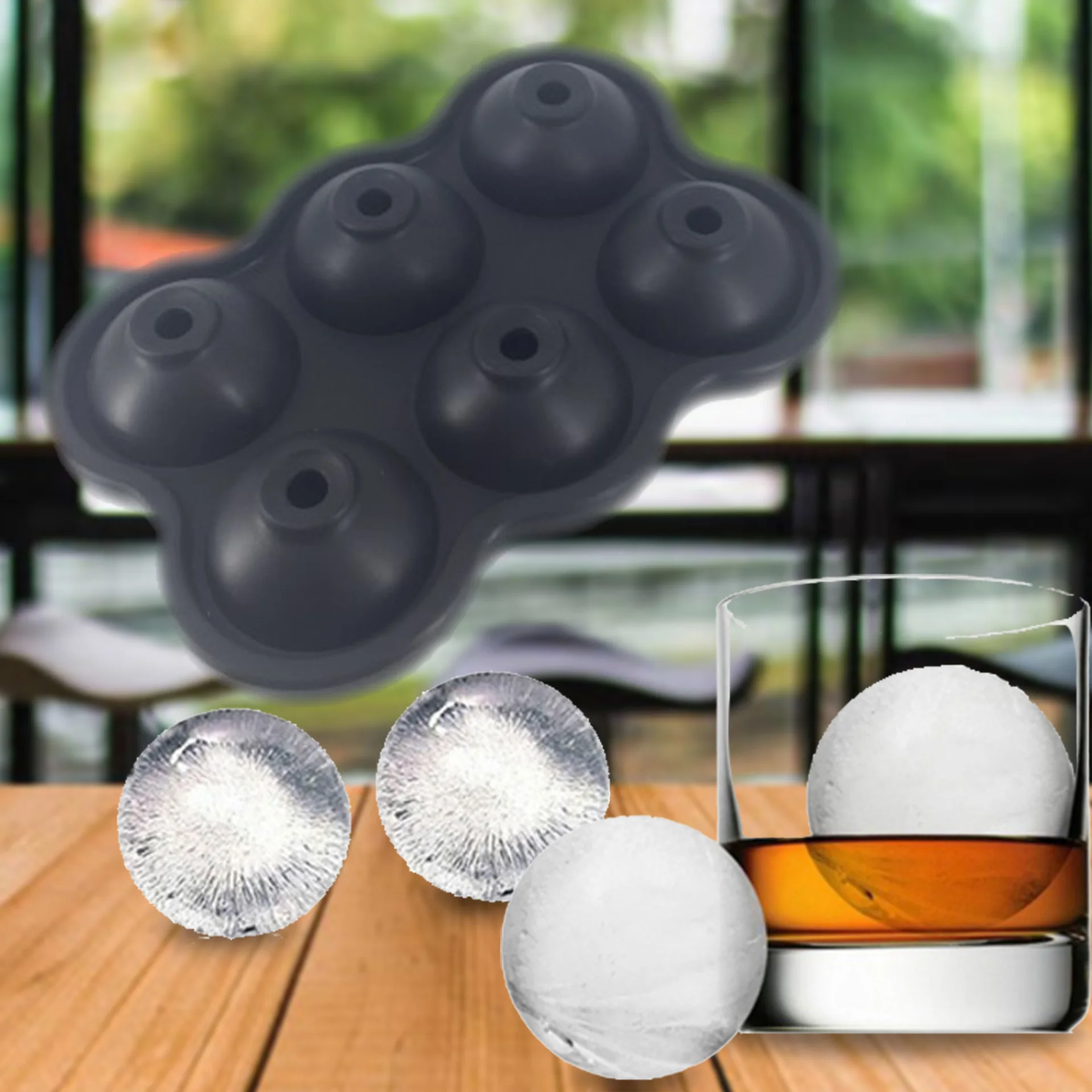 5 Colors 6 Holes 4.5cm Diameter Food Grade Soft Silicone Eco-Friendly Useful Homemade Ice Cube Tray Silicone Ice Ball Maker Mold
5 Colors 6 Holes 4.5cm Diameter Food Grade Soft Silicone Eco-Friendly Useful Homemade Ice Cube Tray Silicone Ice Ball Maker Mold