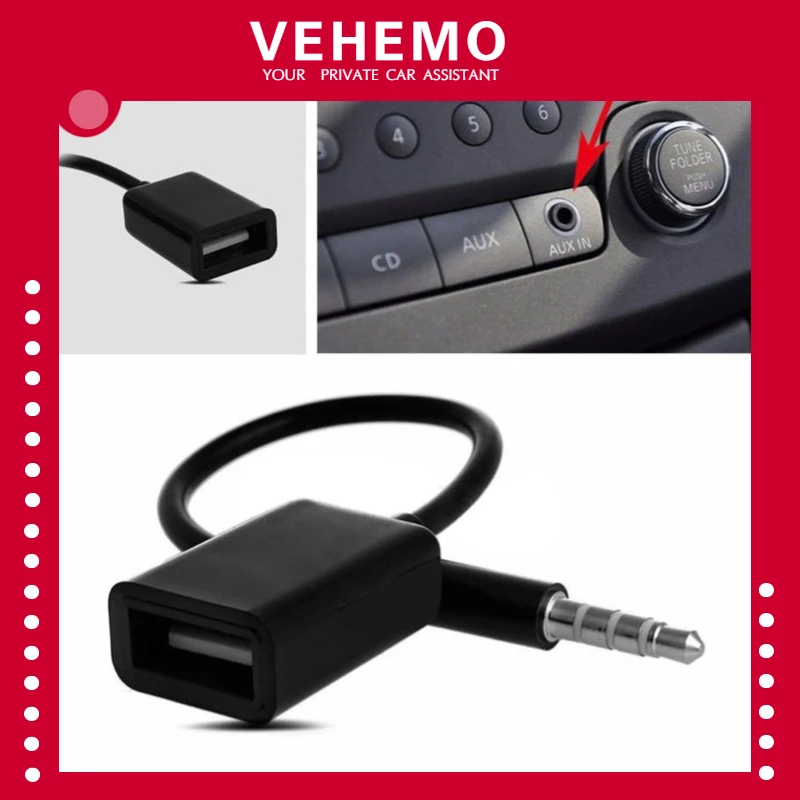 USB 2.0 Car AUX Audio Plug Vehicle Adapter Cord Auto AUX Audio Plug Durable Jack 3.5mm Male AUX Audio Plug
USB 2.0 Car AUX Audio Plug Vehicle Adapter Cord Auto AUX Audio Plug Durable Jack 3.5mm Male AUX Audio Plug
