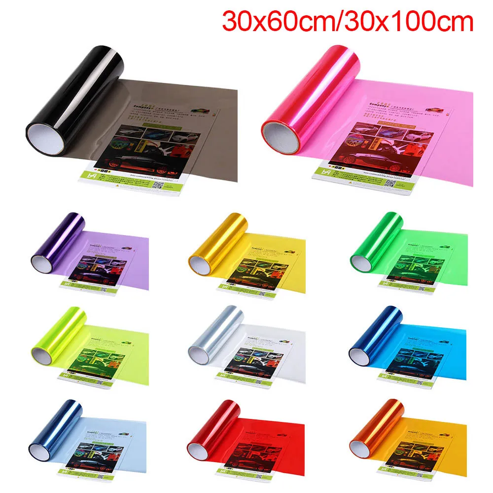 Car Light Sticker 30x60cm/30x100cm vinyl car wrap Car-styling Auto Tint Headlight Self Adhesive Car Smoke Fog Light Taillight
Car Light Sticker 30x60cm/30x100cm vinyl car wrap Car-styling Auto Tint Headlight Self Adhesive Car Smoke Fog Light Taillight