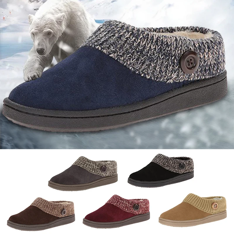 New Winter Warm Women Knitted Scuff Slipper Flat Soft Fur Comfortable Shoes Ladies Flock Shoes Home Footwear Unisex Slippers
New Winter Warm Women Knitted Scuff Slipper Flat Soft Fur Comfortable Shoes Ladies Flock Shoes Home Footwear Unisex Slippers