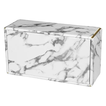Marble Pattern Leather Rectangular Tissue Box Desktop Paper Towel Holder Napkin H7EA
Marble Pattern Leather Rectangular Tissue Box Desktop Paper Towel Holder Napkin H7EA