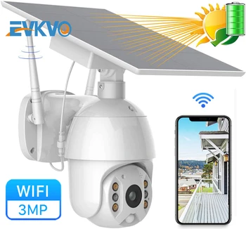 3MP Solar WiFi IP PTZ Camera Outdoor 1536P Dual-Light Color IR Night Vision Two-Way Audio PIR Detect Wireless CCTV Surveillance
3MP Solar WiFi IP PTZ Camera Outdoor 1536P Dual-Light Color IR Night Vision Two-Way Audio PIR Detect Wireless CCTV Surveillance