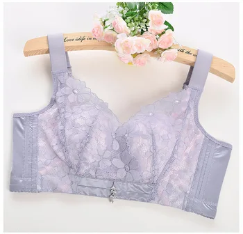 hin Non-Steel Ring Bra Adjustable Push up Underwear Large Size Bra Wechat Business 
hin Non-Steel Ring Bra Adjustable Push up Underwear Large Size Bra Wechat Business