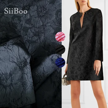 France style luxury black pink blue 3D floral jacquard brocade fabric for dress coat jacquard tissu tecidos FREE SHIP SP4769
France style luxury black pink blue 3D floral jacquard brocade fabric for dress coat jacquard tissu tecidos FREE SHIP SP4769