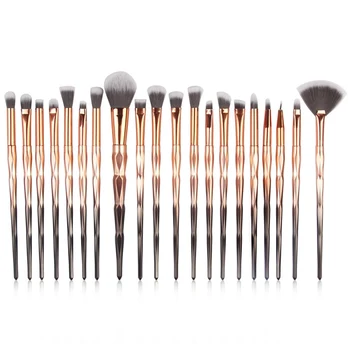 20Pcs Makeup Brushes Multi-color Multi-function Crystal Handle Eyebrow Brush Makeup Brush Beauty Tools
20Pcs Makeup Brushes Multi-color Multi-function Crystal Handle Eyebrow Brush Makeup Brush Beauty Tools