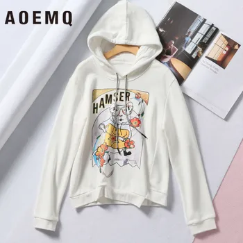 AOEMQ Fashion 4 Colors Pullover Sweatshirts Mouse Cartoon Pattern with Hoodies Women Sweatshirts for Spring Women Clothing
AOEMQ Fashion 4 Colors Pullover Sweatshirts Mouse Cartoon Pattern with Hoodies Women Sweatshirts for Spring Women Clothing