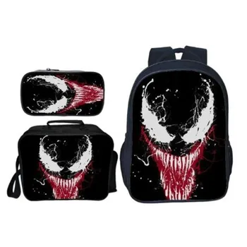 2020 Arrivals 3pcs/set Printing Hero Venom Kids Baby School Bags Spiderman Suit Bag Cartoon Children Backpacks for Boy Schoolbag
2020 Arrivals 3pcs/set Printing Hero Venom Kids Baby School Bags Spiderman Suit Bag Cartoon Children Backpacks for Boy Schoolbag