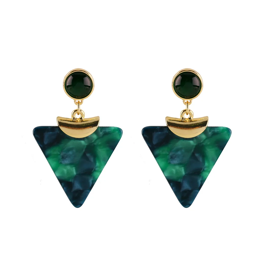 2020 Hot Sale Opal Acetate Plate Earrings Triangle Earrings Palace Baroque Earrings Simple European and American Earrings
2020 Hot Sale Opal Acetate Plate Earrings Triangle Earrings Palace Baroque Earrings Simple European and American Earrings