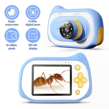 Children Electron Digital Microscope 15MP with 2.0 Inches Color Screen Video & Photo Functions Children Gift
Children Electron Digital Microscope 15MP with 2.0 Inches Color Screen Video & Photo Functions Children Gift