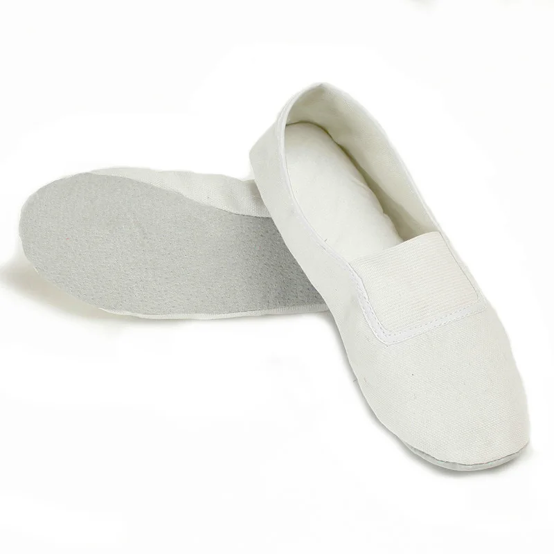 USHINE EU22-45 klapki z materiału nauczyciel siłownia kryty ćwiczenia Fitness joga buty do tańca baletowego dzieci dzieci dziewc