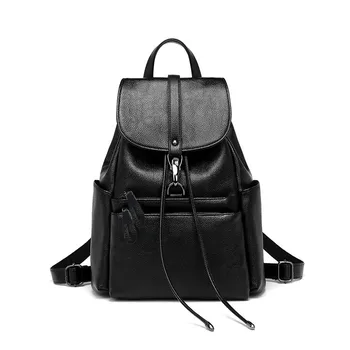Hot Backpack Women Soft Leather Shoulder Bags 2020 Designer Drawstring School Bags Teenage Girls Backpack
Hot Backpack Women Soft Leather Shoulder Bags 2020 Designer Drawstring School Bags Teenage Girls Backpack