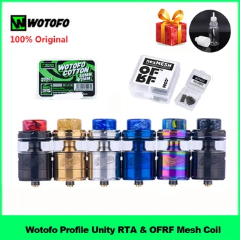 Original Wotofo Profile Unity RTA Atomizer Tank 25mm 3.5ml/5ml Top filling Airflow with 10Pcs Cotton 10Pcs OFRF Mesh Coil Tank
Original Wotofo Profile Unity RTA Atomizer Tank 25mm 3.5ml/5ml Top filling Airflow with 10Pcs Cotton 10Pcs OFRF Mesh Coil Tank