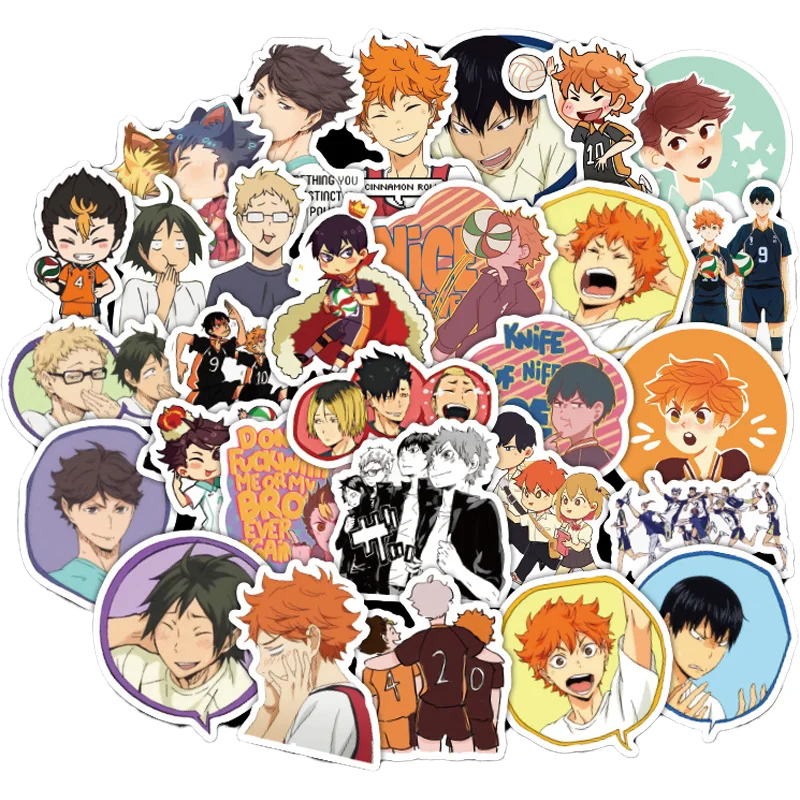 10/30/50/Pack Cute Anime Haikyuu Stickers Waterproof PVC Graffiti Skateboard Laptop Guitar Luggage Vsco Cool Sticker Kids Toys
10/30/50/Pack Cute Anime Haikyuu Stickers Waterproof PVC Graffiti Skateboard Laptop Guitar Luggage Vsco Cool Sticker Kids Toys
