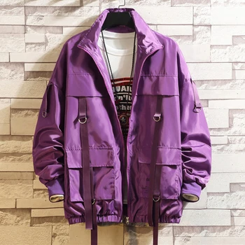 Men Streetwear Hip Hop Bomber Jacket 2019 Man Harajuku Pockets Windbreaker Korean Fashions Clothing Plus Size
Men Streetwear Hip Hop Bomber Jacket 2019 Man Harajuku Pockets Windbreaker Korean Fashions Clothing Plus Size