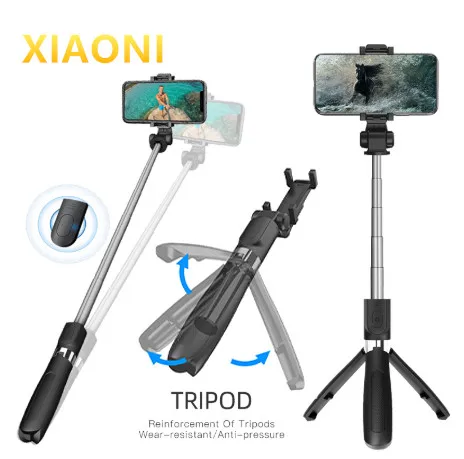 XIAONI NEW Wireless Bluetooth Selfie Stick 3 in 1 Extendable Handheld Monopod Mini Tripod With Remote Shutter palo selfie
XIAONI NEW Wireless Bluetooth Selfie Stick 3 in 1 Extendable Handheld Monopod Mini Tripod With Remote Shutter palo selfie