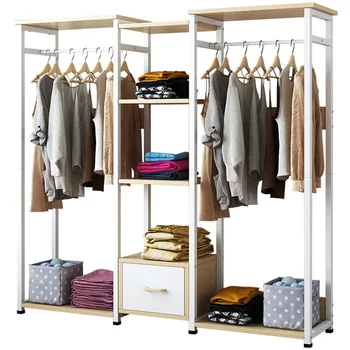 New Houseware Standard Rod Garment Rack Clothes Organizer Closet with Hanging Rack - Easy Assembly - Extra Strong Durable
New Houseware Standard Rod Garment Rack Clothes Organizer Closet with Hanging Rack - Easy Assembly - Extra Strong Durable