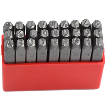 5/32"(4mm) Steel Uppercase Letter Ball Pein Hammer Hand Reverse Punch Metal Stamp Set for Mold Jewel Making Die
5/32"(4mm) Steel Uppercase Letter Ball Pein Hammer Hand Reverse Punch Metal Stamp Set for Mold Jewel Making Die