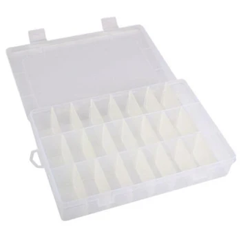 Plastic Storage Organiser 24 Compartment Craft Beads Jewellery Tool Box Case Adjustable 24 Compartment Plastic Storage
Plastic Storage Organiser 24 Compartment Craft Beads Jewellery Tool Box Case Adjustable 24 Compartment Plastic Storage
