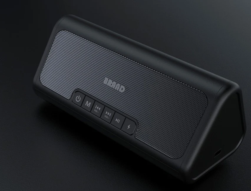 CASUN full range HD dual speakers wireless charger speaker tws bluetooth speaker
