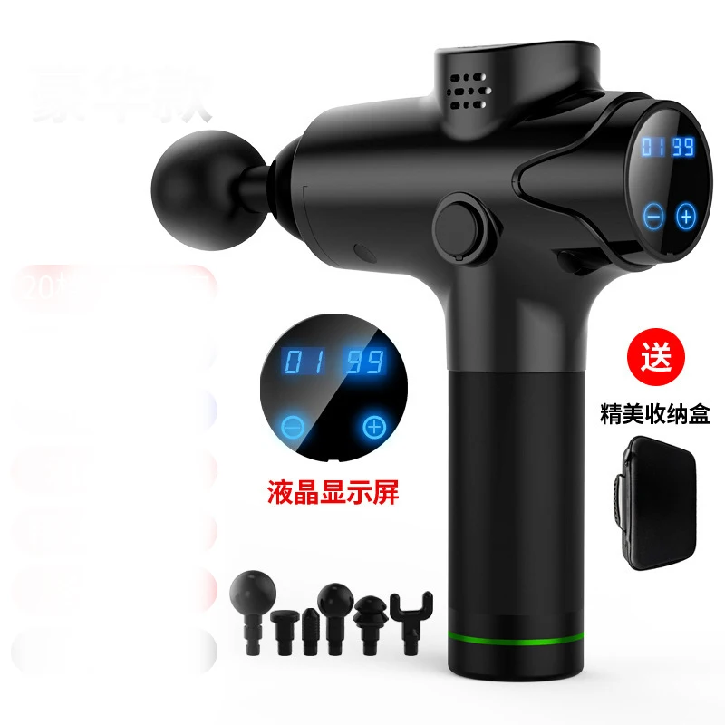 Fascial gun Muscle Massager Fitness muscle relaxer electric shock deep vibration relaxer
Fascial gun Muscle Massager Fitness muscle relaxer electric shock deep vibration relaxer