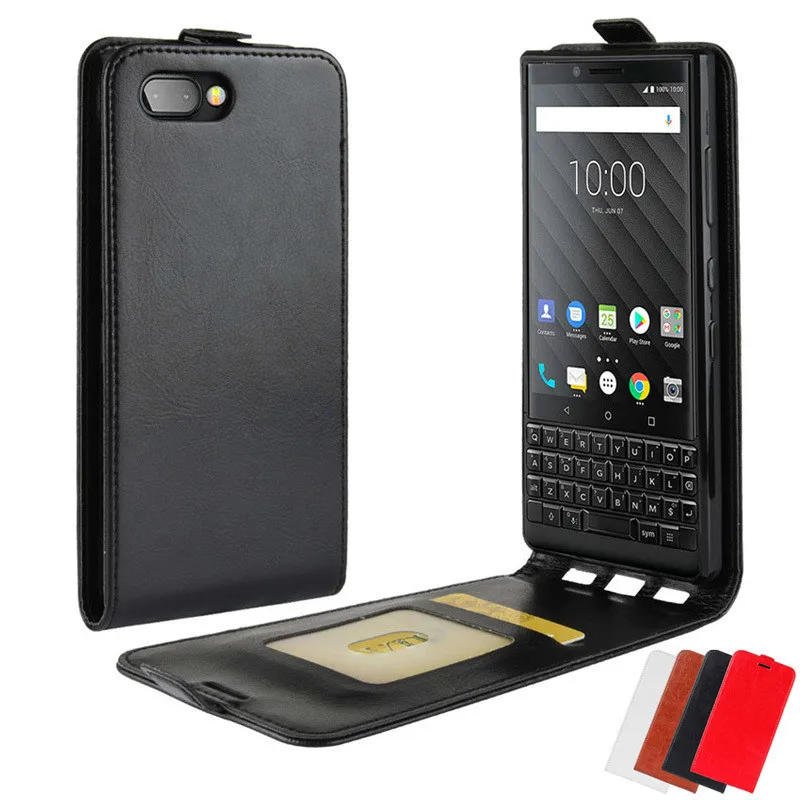 Для Blackberry Key2 флип-чехол кожаный мягкий ТПУ чехол для Key 2 Two Keytwo BBF100-1 BBF100-2 телефона