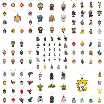 500PCS Pvc Cute Cartoon Figure Necklaces Avenger Pendants Lovely Choker Fashion Charm Trinket Jewelry Accessory
500PCS Pvc Cute Cartoon Figure Necklaces Avenger Pendants Lovely Choker Fashion Charm Trinket Jewelry Accessory