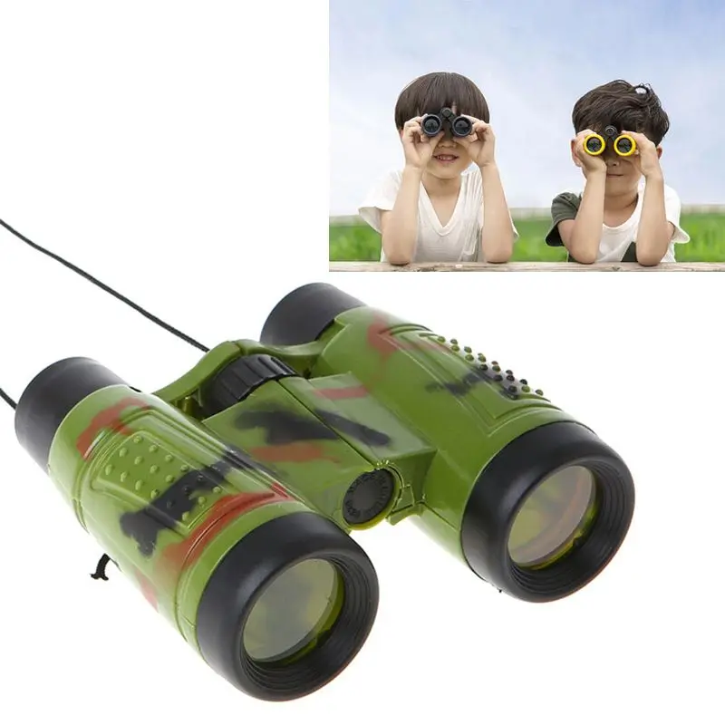6x30mm Binoculars Telescope Folding Outdoor Travel Hiking Hunting Kids Toy Gifts Q6PD