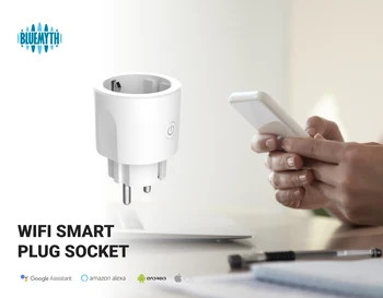 16A EU Smart Wifi Power Plug With Smart Home Wifi Wireless Socket Outlet Works with Alexa Google Home App
16A EU Smart Wifi Power Plug With Smart Home Wifi Wireless Socket Outlet Works with Alexa Google Home App