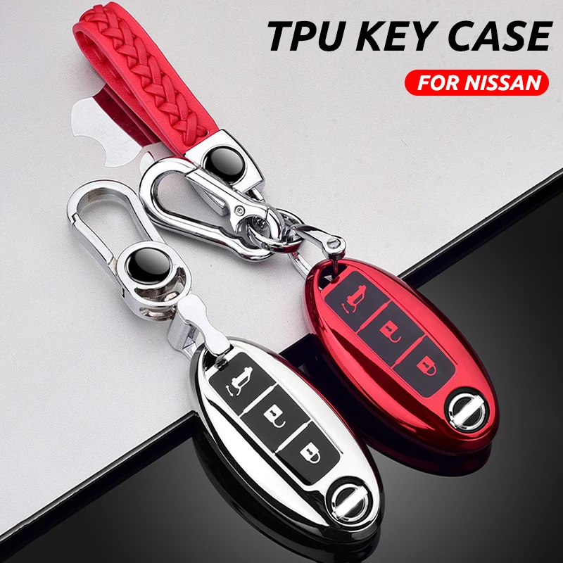 Soft TPU Car Remote Key Case Cover Holder For Nissan Tidda Livida X-Trail T31 T32 Qashqai J10 J11 March Juke Pathfinder Note GTR
Soft TPU Car Remote Key Case Cover Holder For Nissan Tidda Livida X-Trail T31 T32 Qashqai J10 J11 March Juke Pathfinder Note GTR