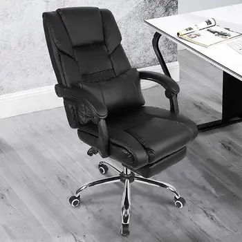 High Quality Office Boss Chair Ergonomic Computer Gaming Chair Household Armchair Reclining Chair With Footrest
High Quality Office Boss Chair Ergonomic Computer Gaming Chair Household Armchair Reclining Chair With Footrest