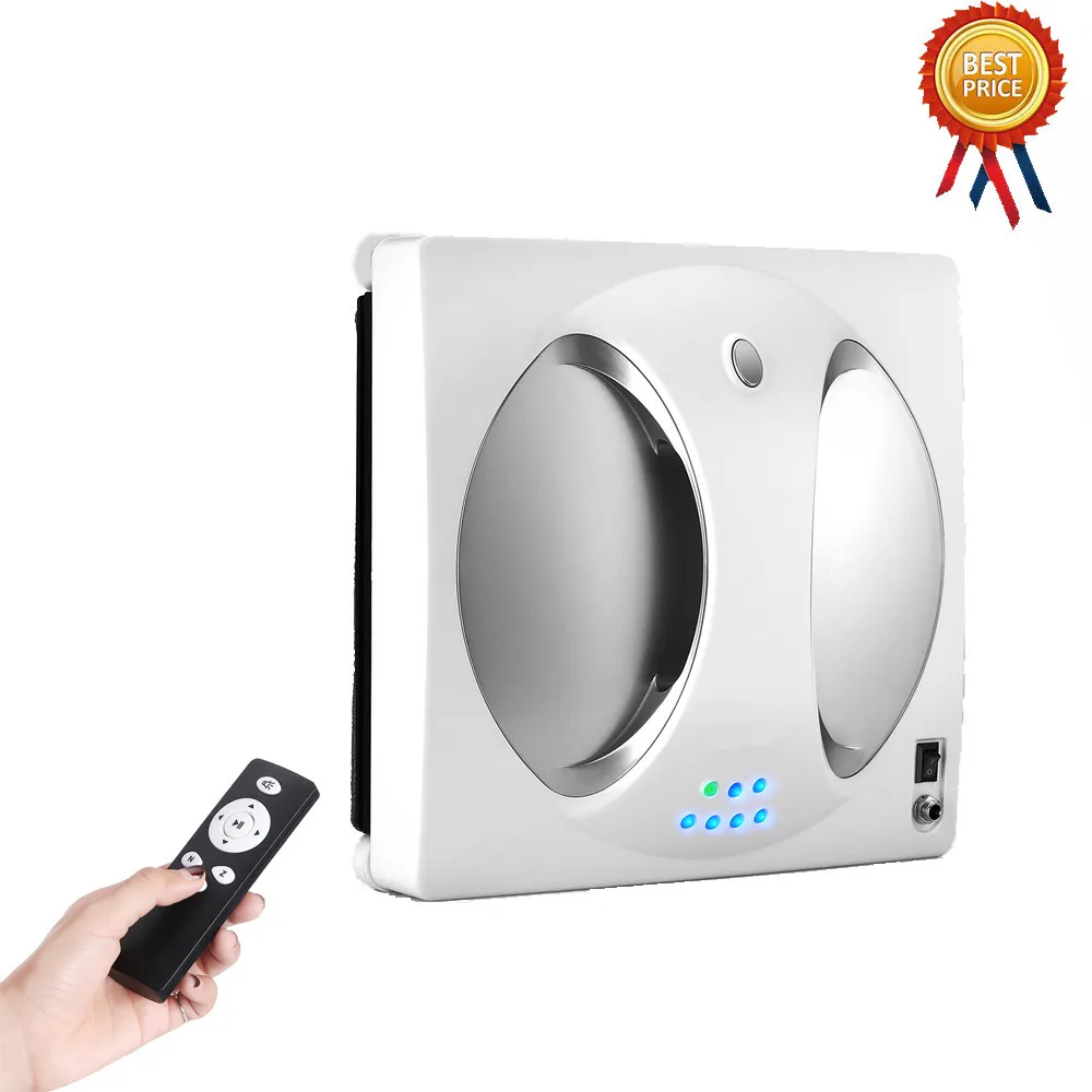 WS-960 Smart Robot Vacuum Window Cleaner Outside/Upper Window Glass Cleaner 4LEDs 360° Rotating Remote Control Cleaning Robot
WS-960 Smart Robot Vacuum Window Cleaner Outside/Upper Window Glass Cleaner 4LEDs 360° Rotating Remote Control Cleaning Robot