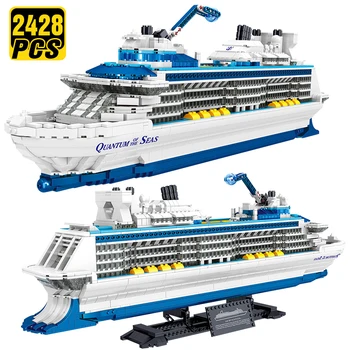 Technic Creative Sea Traffic Series Building Block Cruise Liner Luxurious Boat Bricks Toys Birthday Present dropshipping toys
Technic Creative Sea Traffic Series Building Block Cruise Liner Luxurious Boat Bricks Toys Birthday Present dropshipping toys