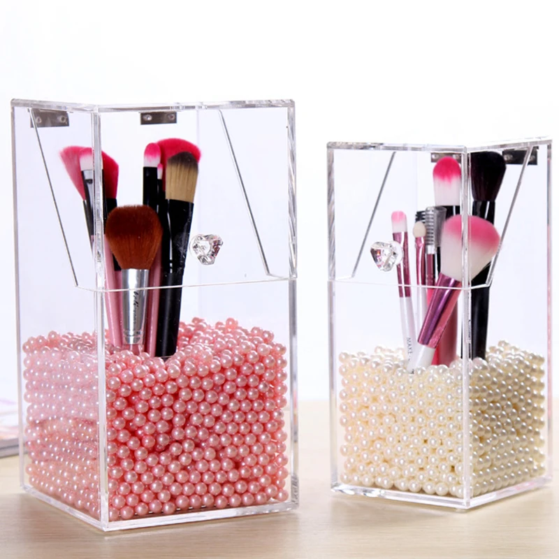 New Clear Makeup Pearls Box Cosmetic Storage Box Makeup Brushes Organizer Pencil Lipstick Holder Makeup Tools Organizer Case
New Clear Makeup Pearls Box Cosmetic Storage Box Makeup Brushes Organizer Pencil Lipstick Holder Makeup Tools Organizer Case