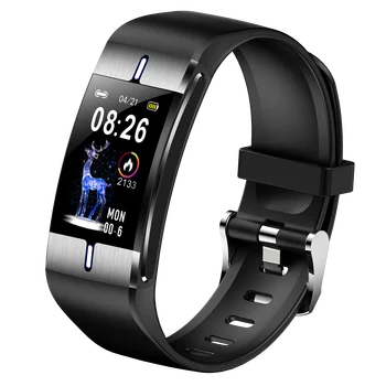 BM08 Smart Watch Body Fat Heart Rate Blood Pressure Monitor Weather Sport Wristband Fitness Bracelet for Android iOS PK P3 P11
BM08 Smart Watch Body Fat Heart Rate Blood Pressure Monitor Weather Sport Wristband Fitness Bracelet for Android iOS PK P3 P11
