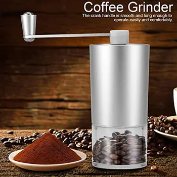 Hand Coffee Machines Portable Manual Coffee Grinder Aluminum Hand Crank Coffee Machine Camping Tools
Hand Coffee Machines Portable Manual Coffee Grinder Aluminum Hand Crank Coffee Machine Camping Tools