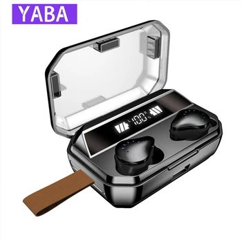 YABA X12 8000mAh 9D Stereo Bluetooth Earphones IPX7 Waterproof Sport Headsets Wireless Earbuds With LED Display
YABA X12 8000mAh 9D Stereo Bluetooth Earphones IPX7 Waterproof Sport Headsets Wireless Earbuds With LED Display