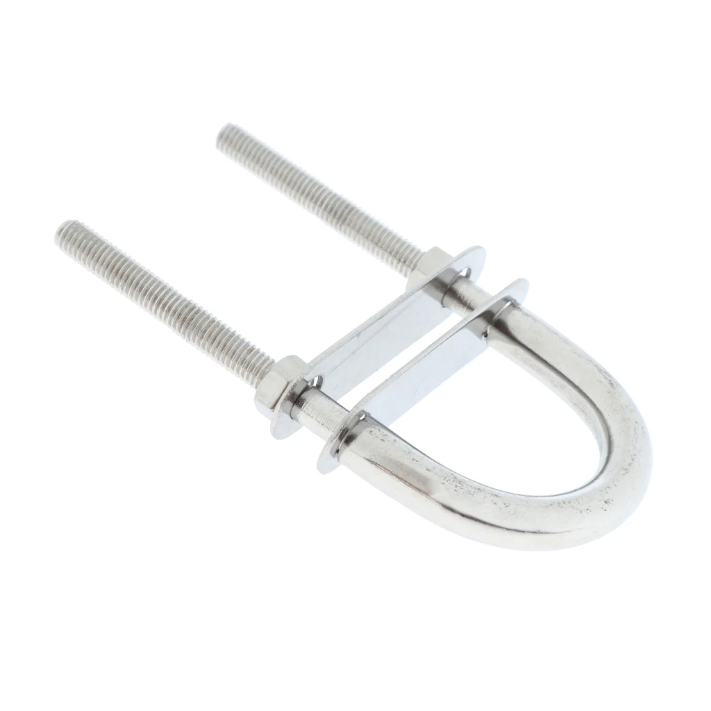 Bow Stern Eye, U-Bolt, 304 Stainless Steel, Boat Marine Rigging, M5×78 Bow Stern Eye, U-Bolt, 304 Stainless Steel, Boat Marine Rigging, M5×78