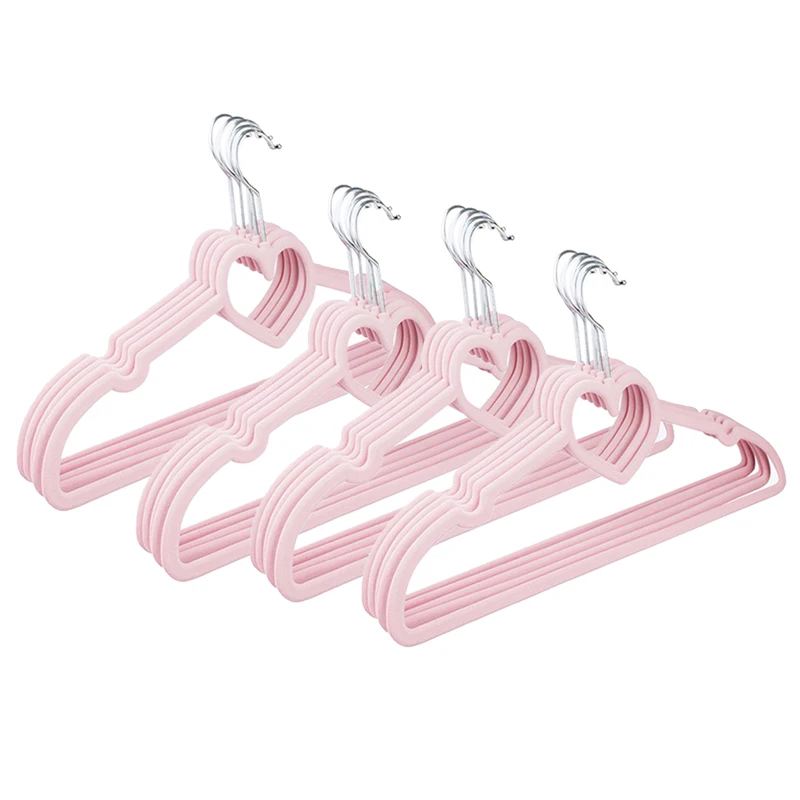 NEW-20 Pcs Non-Slip Ultra-Thin 360 Degree Swivel Flocked Heart Pattern Hanger for Adult Kids Clothing Hanging Supplies,Pink
NEW-20 Pcs Non-Slip Ultra-Thin 360 Degree Swivel Flocked Heart Pattern Hanger for Adult Kids Clothing Hanging Supplies,Pink