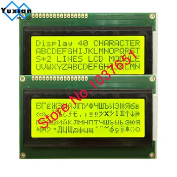 Free shipping 2pcs LCD display 2004 20*4 character module green with Russian cyrillic font Language
Free shipping 2pcs LCD display 2004 20*4 character module green with Russian cyrillic font Language