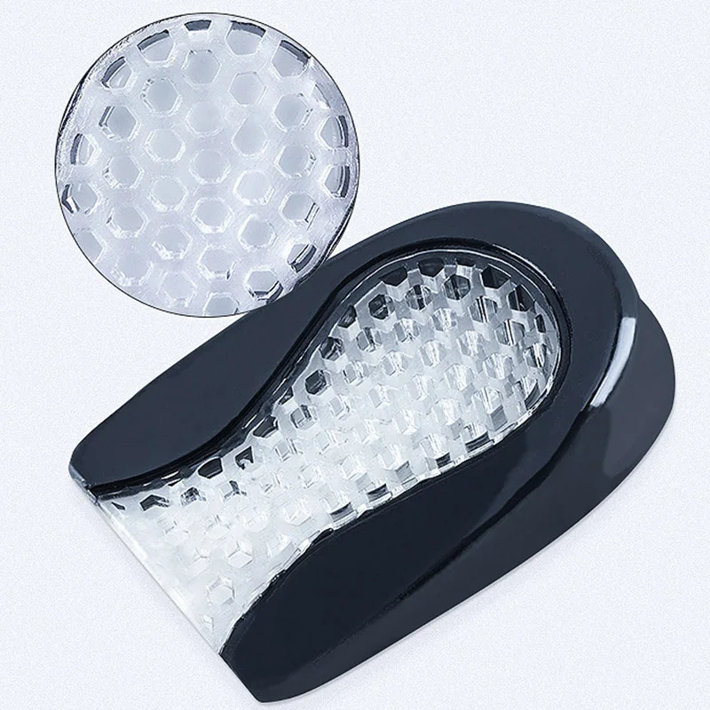 Silicone Cushioning Shock Absorption Relieves Pain Heel Pad U-Shaped Honeycomb Heel Pad C55