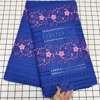 Blue Nigerian Embroidered Flower African Punch Cotton Polish Dry Swiss Voile Laces Fabric In Switzerland for Wedding Party dress
Blue Nigerian Embroidered Flower African Punch Cotton Polish Dry Swiss Voile Laces Fabric In Switzerland for Wedding Party dress