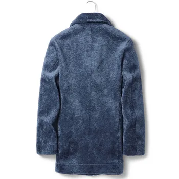 Coat Autumn Winter Jacket Men Real Sheep Shearling Fur Long Coats Mens Suede Lining Wool Jackets JLK18YC1993 MY1816
Coat Autumn Winter Jacket Men Real Sheep Shearling Fur Long Coats Mens Suede Lining Wool Jackets JLK18YC1993 MY1816
