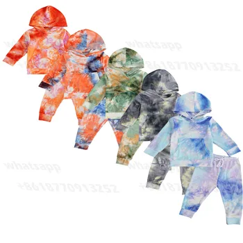 1-6Y Infant Tie-dye Print Clothes Set Outfits Toddler Kids Boys Girl Long Sleeve Front Pocket Hooded Hoodies Drawstring Trousers
1-6Y Infant Tie-dye Print Clothes Set Outfits Toddler Kids Boys Girl Long Sleeve Front Pocket Hooded Hoodies Drawstring Trousers
